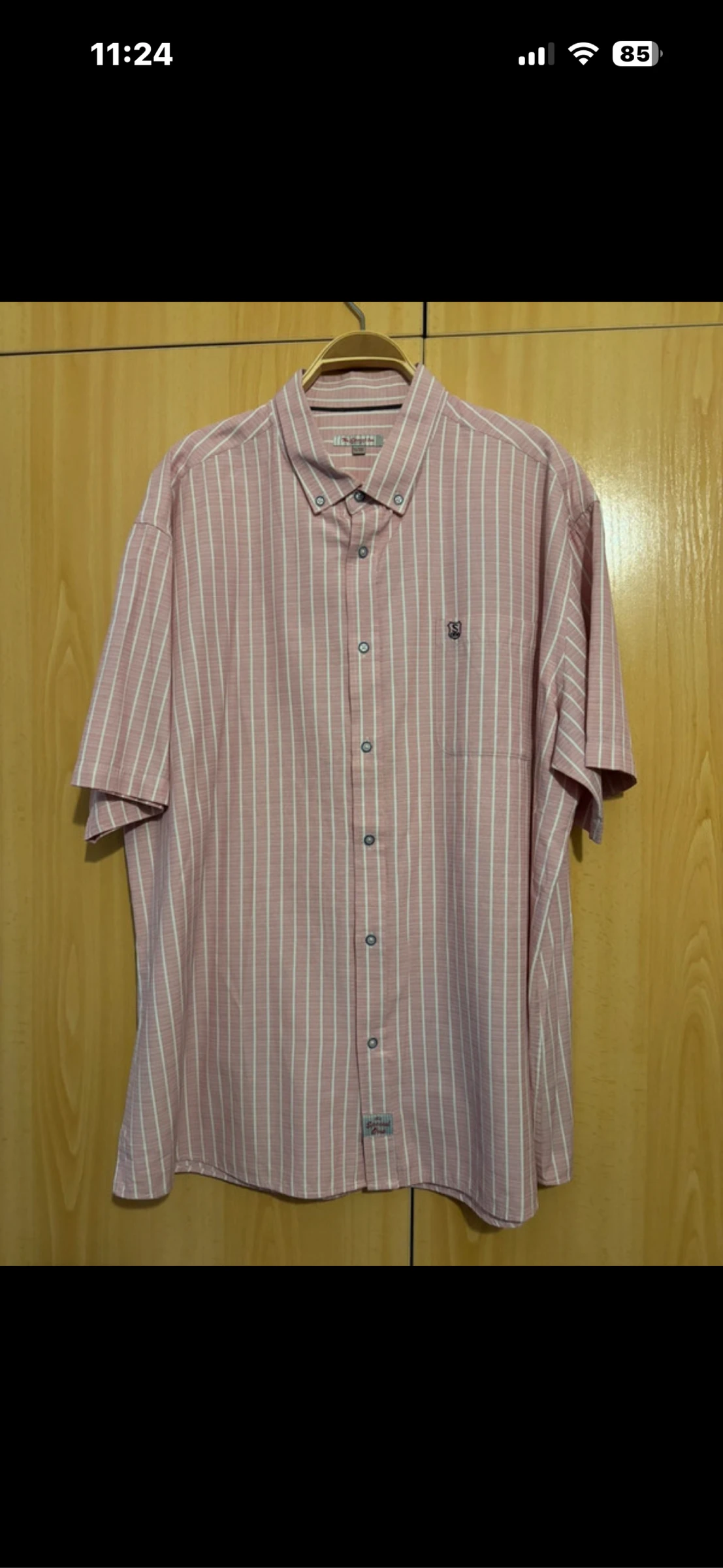 Camisa Hombre rosa